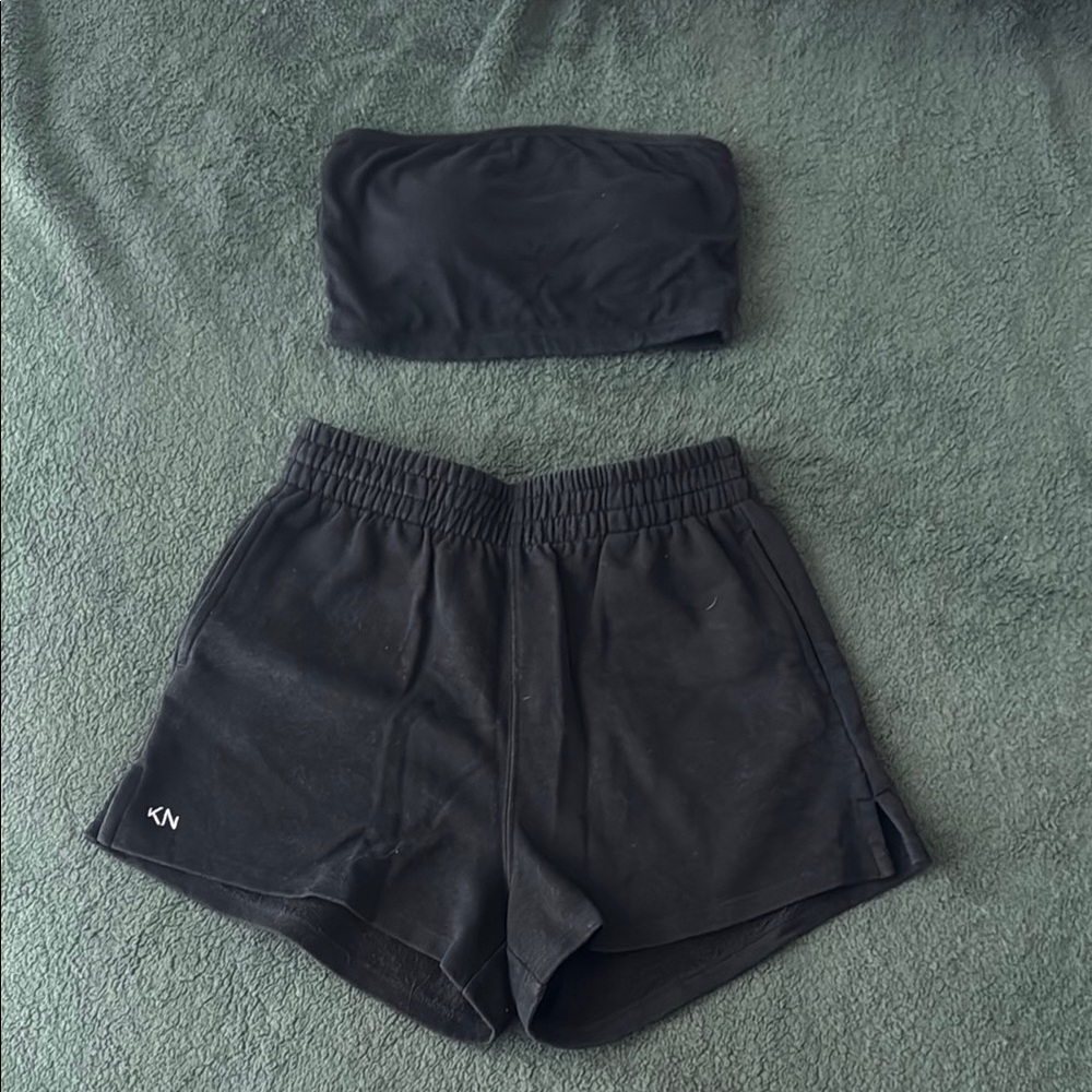 Klassy Network Brami tube top and shorts set